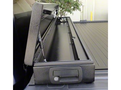 Truck Covers USA Junior Size Toolbox and Hard Retractable Roll-up Tonneau Cover Combination - CRJR142