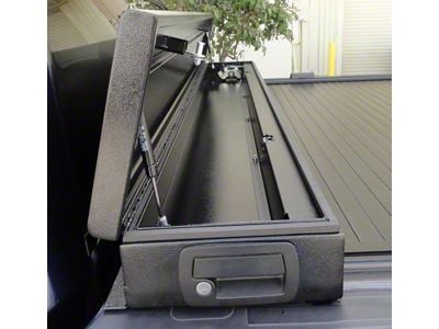 Truck Covers USA Junior Size Toolbox and Hard Retractable Roll-up Tonneau Cover Combination - CRJR545