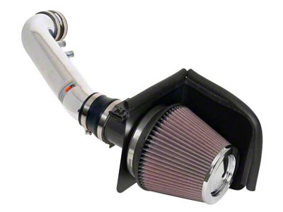 K&N 01-04 Ford Mustang GT 4.6L Polished Typhoon Short Ram - 69-3521TP