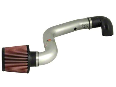 K&N 02-04 Chevy Cavalier L4-2.2L Silver Typhoon Intake - 69-4510TS
