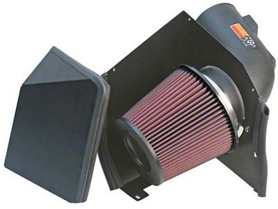 K&N 05-06 2500HD/3500HD V8-6.6L Turbo Diesel Performance Intake Kit - 57-3000