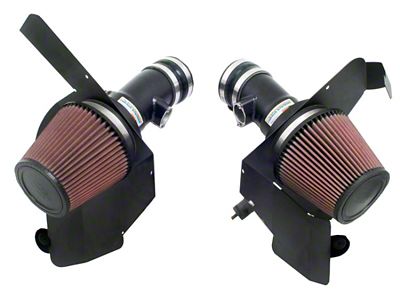 K&N 06-07 BMW M5 5.0L Flat Black Typhoon Short Ram - 69-2003TFK