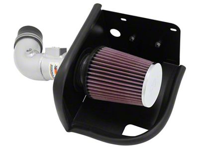 K&N 11-12 Ford Fiesta 1.6L L4 Silver Typhoon Performance Intake - 69-3530TS