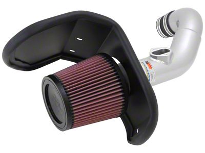 K&N 12 Chevy Sonic 1.4L Silver Typhoon Performance Intake - 69-4524TS
