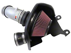 K&N 12 Honda Civic Si 2.4L L4 Silver Typhoon Intake - 69-1019TS