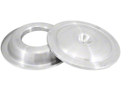 K&N 16in Spun Aluminum Top & Bottom Plate - 85-6852