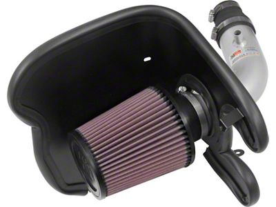 K&N 17-18 Chevy Cruze 1.4L Turbo Silver Typhoon Short Ram - 69-4537TS