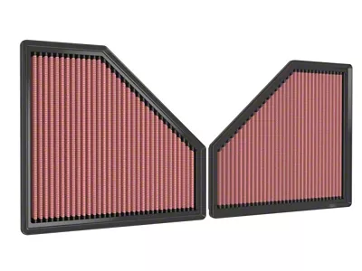 K&N 20-22 BMW M3 L6 3.0L F/I Replacement Air Filter - 33-3171