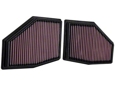 K&N 2020 BMW M550i 4.4L V8 Replacement Air Filter 2 - 33-3155