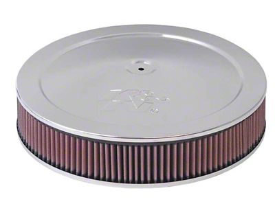K&N 5-1/8in / 14in ID X 1.5in O/S Flat Base - 60-1400