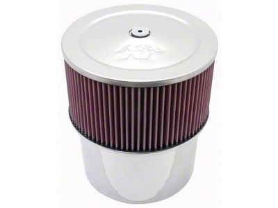 K&N 7-5/16in Flange 10in Height Velocity Stack Assembly - Red - 58-1210