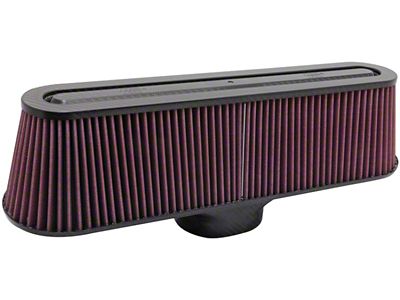 K&N Air Filter with Carbon Fiber Top and Base - RP-5135