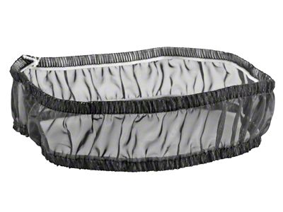 K&N Air Filter Wrap Black Round Height 2.5 in ID - RK-3901PK