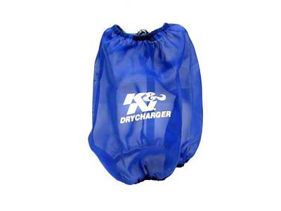K&N Blue Drycharger Round Tapered Air Filter Wrap 5.875in Top - RF-1020DL