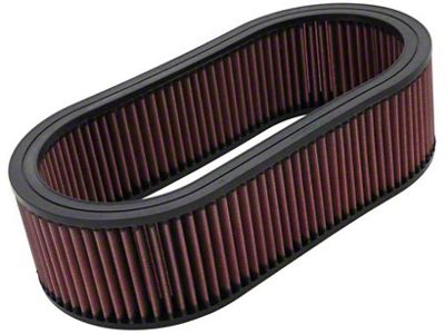 K&N Custom Oval Air Filter 7.75in OW X 14.625in OL - E-3514