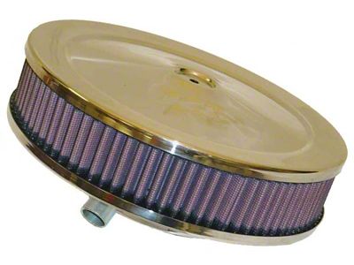K&N Custom Oval Race Filter 5-1/8in FLG / 9in OD - 60-1110