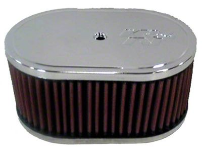 K&N Custom Oval Race Filter L7inch W4inch H3.25inch - 56-1350