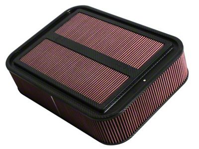 K&N Custom Racing Assembly Carbon Fiber 4in Air Box w/o - 100-8591