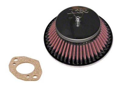 K&N Custom Racing Assembly - Round Tapered - Red 1.375in - 56-9320