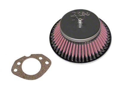 K&N Custom Racing Assembly - Round Tapered - Red 1.656in - 56-9327