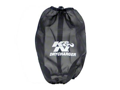 K&N Drycharger Round Tapered Black Filter Wrap Custom - RF-1045DK
