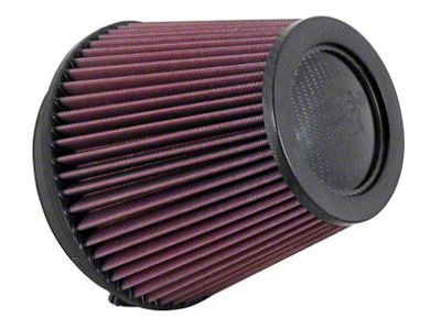 K&N Universal Air Filter Carbon Fiber Top With 6in - RP-5168