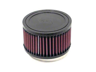 K&N Universal Rubber Round Straight Filter 3.5in Flange 3in - RU-1790