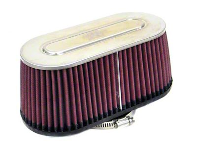 K&N Marine Engine Flame Arrestor - Oval Tapered 3.75in Flange - 59-5005