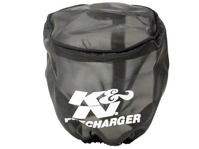 K&N Precharger Air Filter Wrap Black Universal 4in. Height 4in. - 22-8011PK