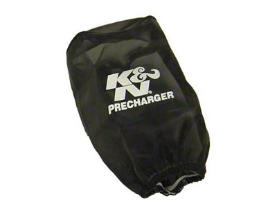 K&N Precharger Air Filter Wrap - Round Straight - Black - RU-0520PK