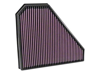 K&N Replacement Panel Air Filter for 14-15 Cadillac CTS V-Sport - 33-5028