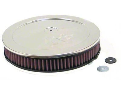 K&N Round Air Filter Assembly 5-1/8in FLG 11in OD 3-3/8in - 60-1150