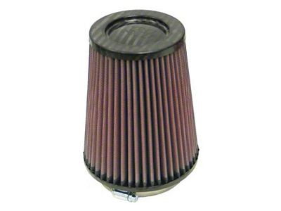 K&N Round Tapered Universal Air Filter 4in Flange ID x - RP-4980
