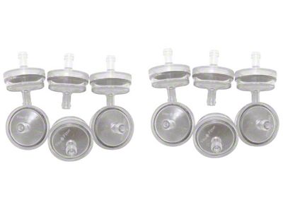 K&N Stainless Mesh Fuel Filter 12in LN Gas Filter .25in - 81-0230