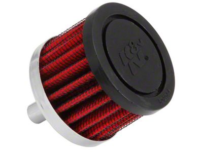 K&N Steel Base Crankcase Vent Filter 0.375in Vent OD x - 62-1000
