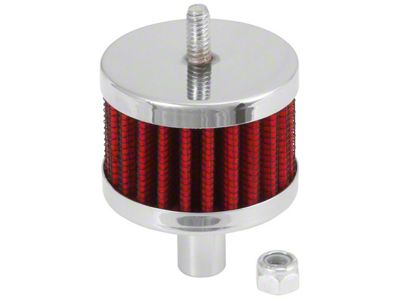 K&N Steel Base Crankcase Vent Filter 0.5in Vent OD x - 62-1100