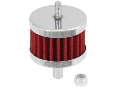 K&N Steel Base Crankcase Vent Filter 3/8in OD Tube 2in - 62-1090
