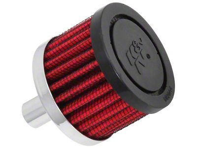K&N Steel Base Crankcase Vent Filter .5in Vent OD x - 62-1010
