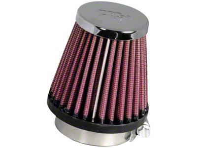 K&N Universal Chrome Filter 1 15/16 inch FLG / 3 - RC-1060