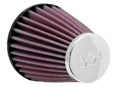 K&N Universal Chrome Filter 2.063in Flange ID x 3.5in Base - RC-1200