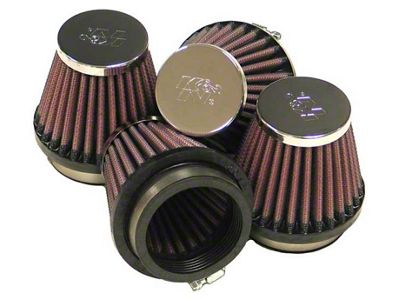 K&N Universal Chrome Filter 2.125 in Flange ID / 3in - RC-2344