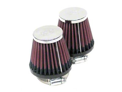 K&N Universal Chrome Filter 2.25in Flange / 3.5in Base / - RC-1252