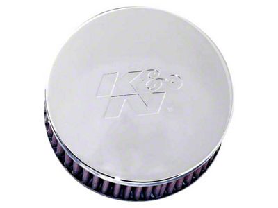 K&N Universal Chrome Filter 2.438in Flange ID x 5.125in OD - RC-0850