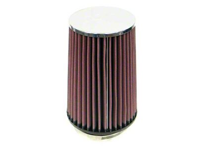 K&N Universal Chrome Filter 3 1/2 inch FLG / 5 - RC-4760