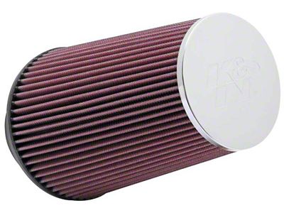 K&N Universal Chrome Filter 3 1/2 inch ID FLG / - RC-3690