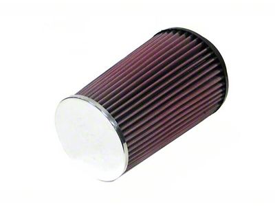 K&N Universal Chrome Filter 4 inch FLG / 5 3/8 - RC-4580