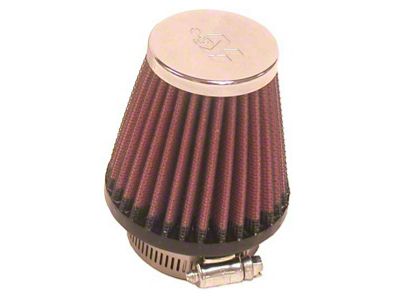 K&N Universal Clamp-On Air Filter 1 7/8 in FLG / - RC-1090