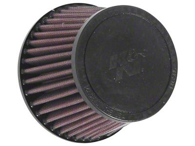 K&N Universal Clamp-On Air Filter 2-1/2in FLG / 4-1/2in B - RU-8100