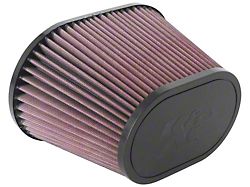 K&N Universal Clamp-On Air Filter 3.5in Flg ID x 8.5x5.25in - RU-5040