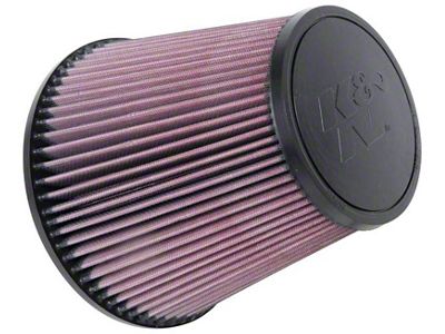 K&N Universal Clamp-On Air Filter 3-7/8in FLG / 7-1/2in B - RU-1029
